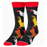 NEW -- Crazy Socks ROOSTER Men's Crew