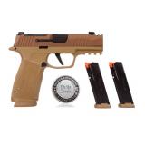 NEW Sig Sauer P365X-Macro Comp 2A FDE 9mm 17-Rd