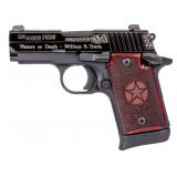 NEW Sig Sauer P938 Engraved Texas Edition