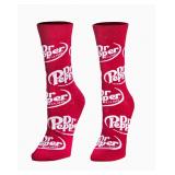 NEW -- Crazy Socks DR PEPPER Men's Crew