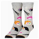 NEW -- Crazy Socks SUSHI Men's Crew