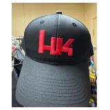 NEW HK H&K Hat Baseball Cap Black
