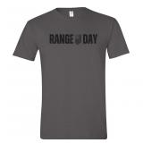 RANGE DAY T-SHIRT GREY -- NEW -- LARGE