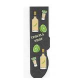 NEW -- CRAZY FUN SOCKS -- TEQUILLA Shots Grey