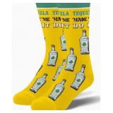 NEW -- Crazy Socks TEQUILLA MADE ME DO IT' Women's