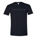 FREEDOM Tshirt TPUSA Charlie Kirk NEW Medium Black