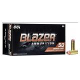 CCI Blazer Brass 38 Special 125 gr FMJ 50 Bx Ammo