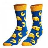 NEW -- MAC & CHEESE CRAZY FUN SOCKS MEN'S
