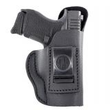NEW Concealment Gun leather IWB OR 3 Black Holster