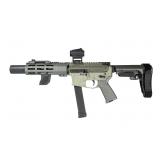 NEW SD-9 Deluxe 9mm Suppressed Pistol & Range Bag