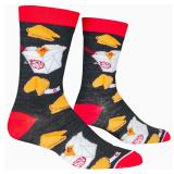 NEW -- Crazy Socks CHINESE TAKEOUT Men's Crew