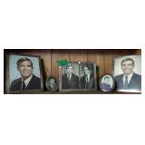 2 Newport Sterling Silver Oval Picture Frames,