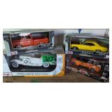 4 Diecast Cars. Maisto Premier Edition
