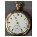 Elgin 20 Yr Gold Filled Pocket Watch. Runs For
