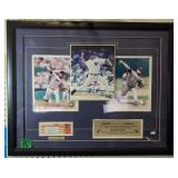 Roger Clemens Autographed Photos Framed With