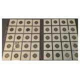 40 Silver Quarters. 1894, 1895, 1898, 1907, 1909