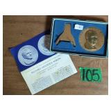 Richard Milhous Nixon Bronze Medallion Inaugural