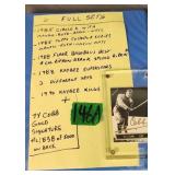 Bluebinder Baseball Cards. 6 Full Sets. 1985