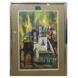 Pencil Signed Artist Proof Jerusalem Of The