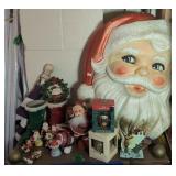 Christmas Decorations. 24' Styrofoam Large Santa