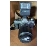 Canon Ae-1, 35mm Slr Camera, Tamron 70-210 Mm