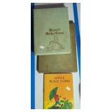 Books. Little Black Sambo, Blessed Mother Goose