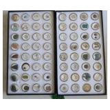 2 Trays Cut Polish Gemstones