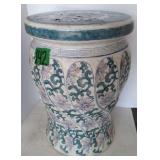 Oriental Porcelain Ceramic Garden Seat 11x16'