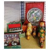 Nesting Dolls, Healthy Balls, Oriental Plate