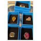 5 Jtv Sterling Silver Rings