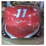 Denny Hamlin Autographed Baseball Cap