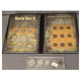 World War Ii Collection Us Coins. Lincoln Shell