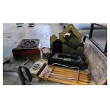 Ice Tongs, Matchstick Holder, Plastic Bag Holder,