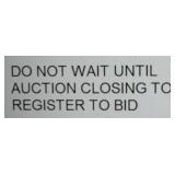 Do Not Register At The Last Second. We Vet Every