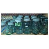Canning Jars. Ball Perfect Mason, Ball Short