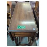 Diminutive Mahogany Gate Leg Drop Leaf Table