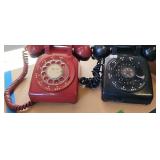 2 Rotary Bell Systems Telephones. C/w 500, C/d500