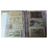 White Binder German Paper Money