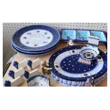 Cardinal Chanukah Light Whimsical Ceramic Hand