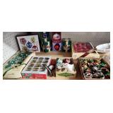 Vintage Christmas Balls, Jewel Bright By Decor,