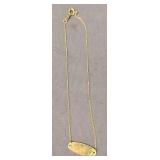 14k Gold 8' Bracelet 0.6 Dwt