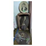 2 Bubble Glass Pictures 20x13.5', No Frames.