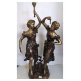 20' Bronze Sculpture 'olympia' By Ernest