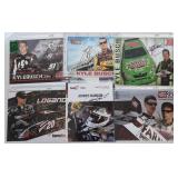 12 Autographed Car Racing Cards. Kyle Busch,
