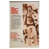 1974 The Longest Yard Poster Litho In Usa. 27x41