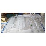 Etched Glass Stemware, Crystal Stemware Bar