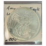 2000 American Silver Eagle Uncirculated