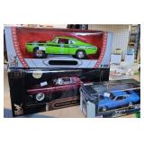 3 Diecast Car Models. Road Signature Collection
