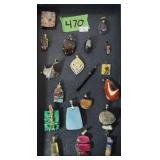 Artisan Craft Jewelry, Sterling, Pendants, Etc,