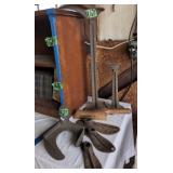 Cast Iron Shoe Last, Auto Bernz Co Shoe Form